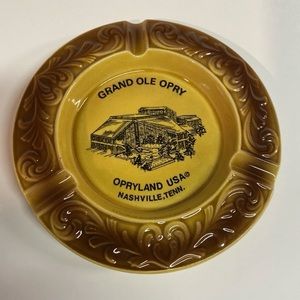 Vintage Grand Ole Opry Ashtray Opryland USA Made in Japan